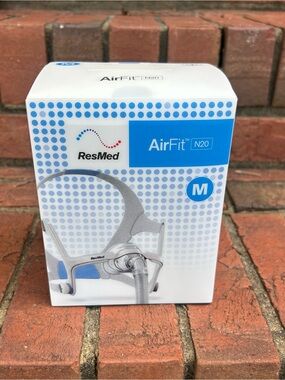 ResMed AirFit N20 Nasal Mask in a medium size.